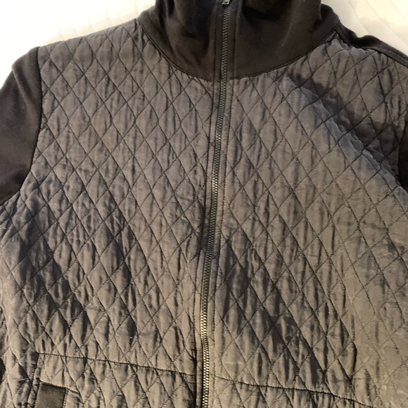 Norma Kamali Sweats zip up top. - Picture 3 of 6